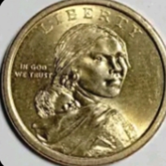 "RARE","Sacagawea" $1 Error Dollar Coin, No Date, No Mint Mark on Obverse 2009 P - Picture 4 of 9
